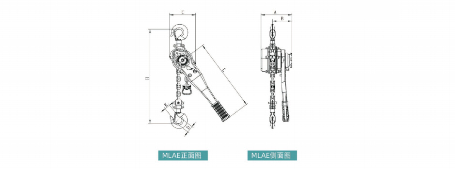 防爆手扳葫芦